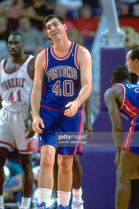 Detroit Pistons Bill Laimbeer during preseason game vs Phoenix Suns...