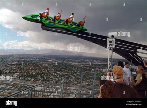 the x-scream at the stratosphere, las vegas Stock Photo - Alamy