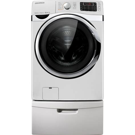 Samsung 4.5 cu. ft. Front-Load Washer w/VRT Plus - White ~ Stackable Washer and Dryers