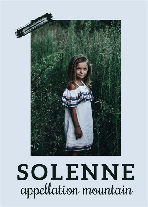 Baby Name Solenne: Tailored and Strong - Appellation Mountain