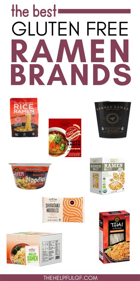 The Best Gluten Free Ramen Noodles Brands to Buy! | Gluten free ramen ...