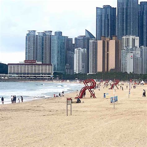 Despite "Closure", Haeundae Beach Remains a Popular Tourist Spot