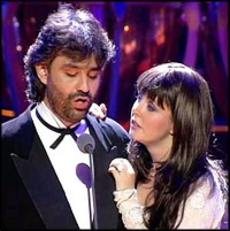 Sarah Brightman and Andrea Bocelli Sing the Most Heavenly Opera Duet Ever! | Sarah brightman ...