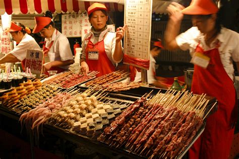 Bizarre Food You Can Only Eat In Beijing Night Market | The Dine and Wine