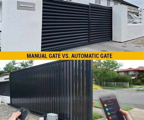 Automated vs. Manual Gates: A Comparative Analysis