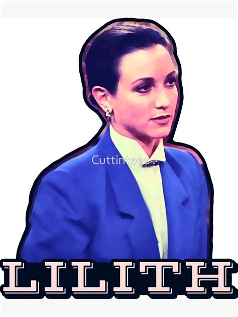 "Lilith Sternin, Icon of Comedy" Magnet for Sale by Cuttintees | Redbubble