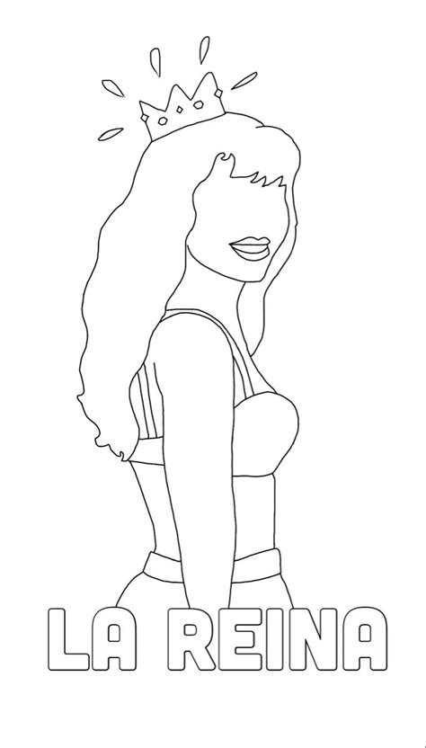 Selena Quintanilla Coloring Pages Coloring Pages