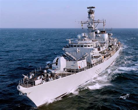 British Royal Navy Ship HMS ARGYLL arrives in Karachi