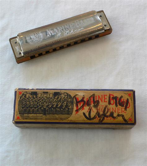 Bob Dylan – 1961 Stage Used, Signed Harmonica