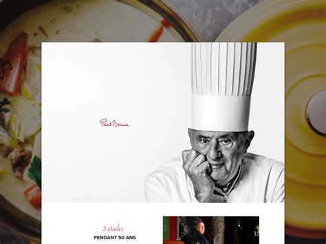 Paul Bocuse by Jocelyn Caron on Dribbble