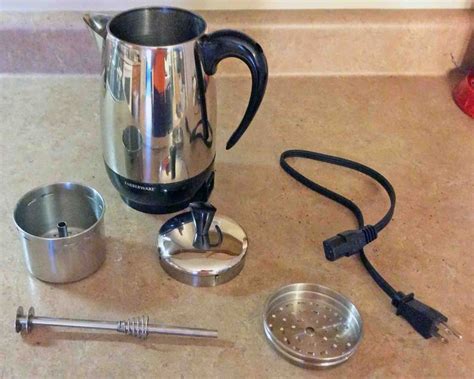 Tips on how to clean an electric coffee pot percolator, and keep it that way until it dies ...