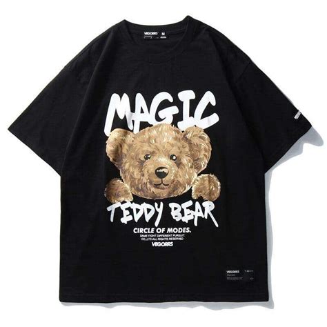 Teddy Bear Oversized T-Shirt in 2021 | T shirt, Shirts, Shirt designs