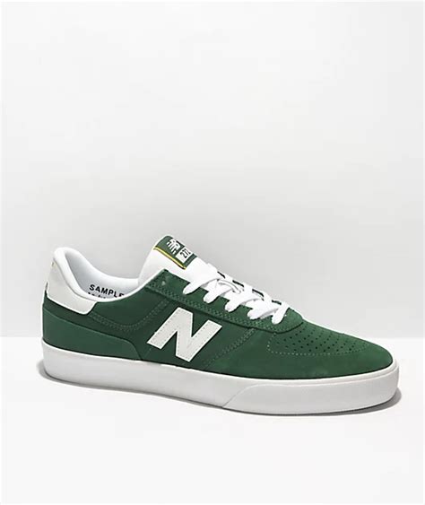 New Balance Numeric 272 Green & White Skate Shoes