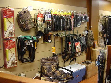 Hunting equipment at Antler Creek Outfitters