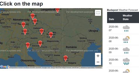 My Developer Journey: Weather App With Google Maps Demo Using Blazor Server, HttpClient and ...