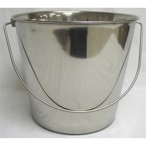 Stainless Steel Pail with Handle - Walmart.com - Walmart.com