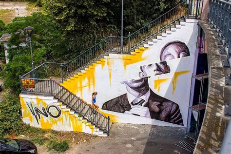 GRAFFITI COLLECTION IDEAS: Graffiti on Street Stairs by Inoexpo