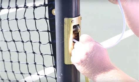 How To Install A Tennis Net | Replacing or Hanging a New Net