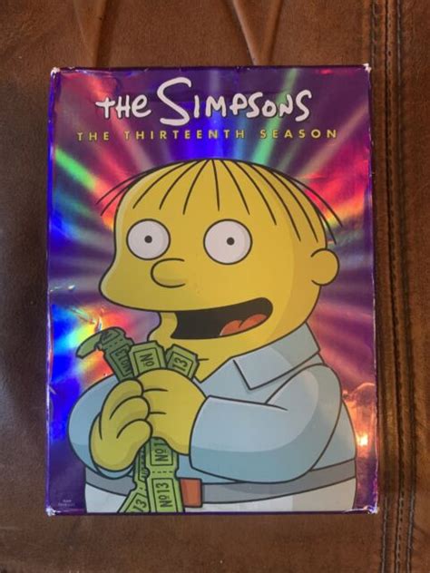 The Simpsons: The Thirteenth Season (DVD) for sale online | eBay