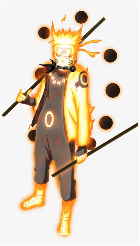 Naruto - Naruto Six Paths Sage Mode - Free Transparent PNG Download - PNGkey