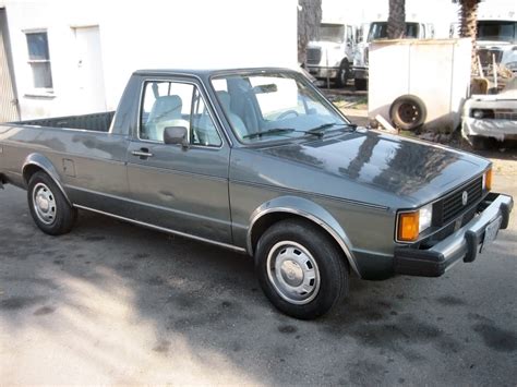 Diesel Power : 1981 Volkswagen Rabbit Pickup LX | Barn Finds