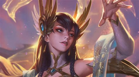 ArtStation - Divine Sword Irelia, Bo Chen | Fantasy images, Artwork, Illustration