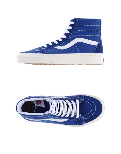 Vans High-Tops & Trainers in Blue | Lyst