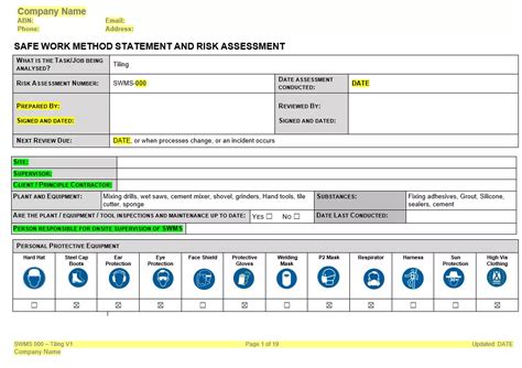 Swms Template: Fill Out Sign Online DocHub, 41% OFF