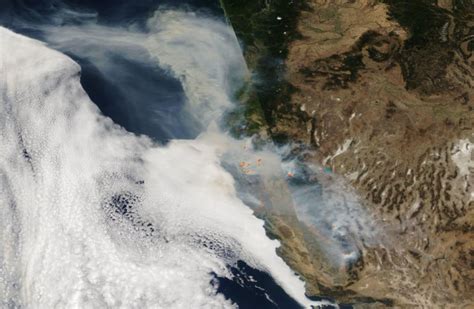 NASA Satellite Photo Shows Fires and Smoke ‘Dominating’ the West Coast - Hide Out Now