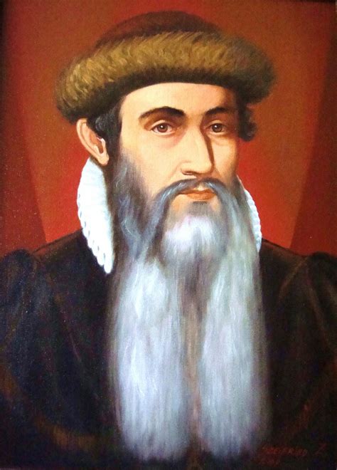 Johannes Gutenberg Quotes. QuotesGram