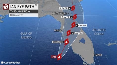 Hurricane Ian updates on landfall in Florida, projected path