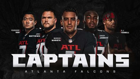 Falcons announce captains for 2022 season