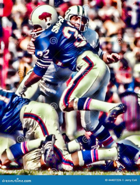 O.J. Simpson, Buffalo Bills Editorial Photo - Image of runningback ...