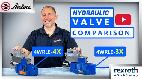 Bosch Rexroth 4WRLE Hydraulic Proportional Valve | 3X vs. 4X Series