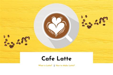 What is Cafe Latte? How to Make the Perfect Latte? - Twigs Cafe