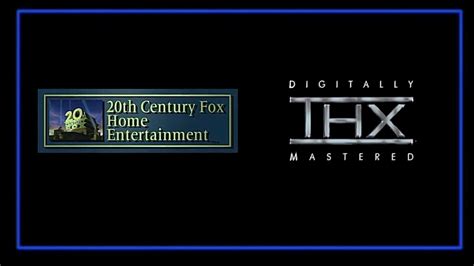 20th Century Fox Home Entertainment and THX Digitally Mastered (Filmed Version) (1995-2002 ...