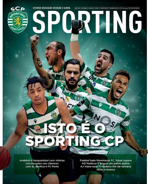 Capa - Jornal Sporting - capa de hoje