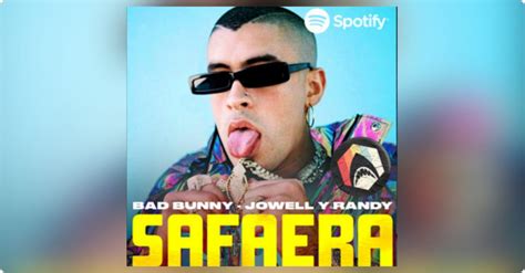 "Canción no disponible": Spotify quita Safaera, éxito de Bad Bunny