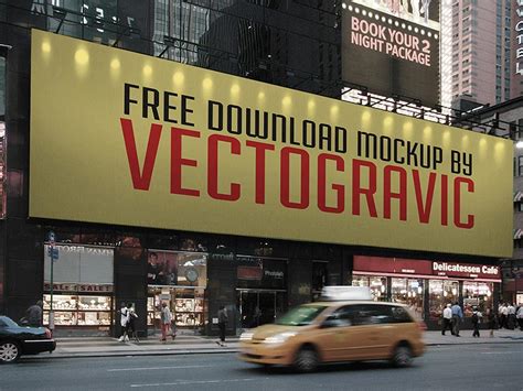 Free City Billboard Mockup | Mockuptree