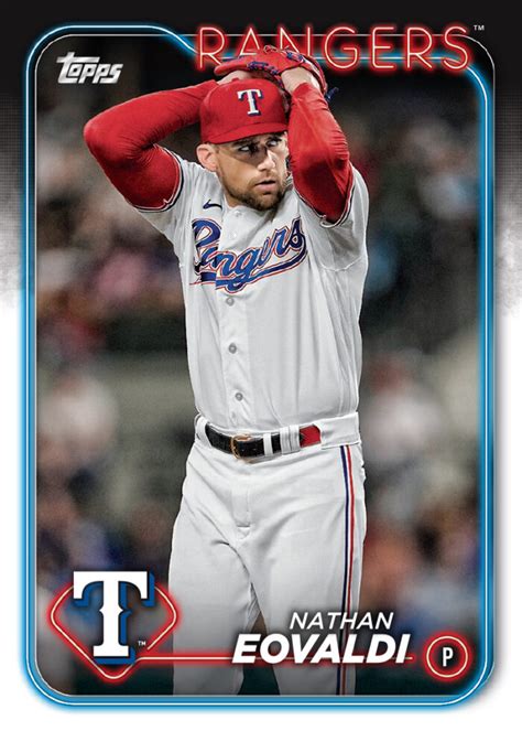 Nathan Eovaldi, Texas Rangers Pitcher - Bio, Stats, News, & More - Topps Ripped