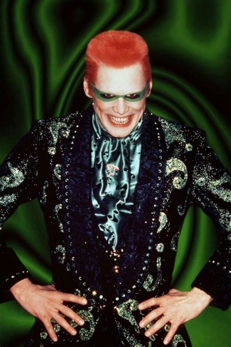 Publicity shot of Jim Carrey as The Riddler (Edward Nigma) for "Batman Forever" (1995). | Jim ...