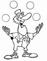 Fun Circus Clown coloring Page  Download Print Or Color Online For Free sketch template