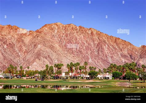 golf course in La Quinta, Palm Springs, California, usa Stock Photo - Alamy