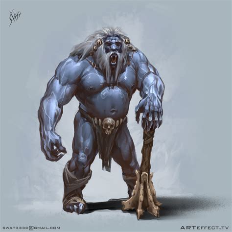 ArtStation - Jotun warrior