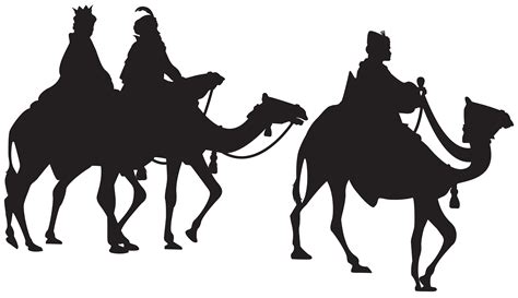 Three Kings Silhouette PNG Clip Art Image | Gallery Yopriceville - High-Quality Images and ...