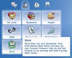 List of all sims 4 cas traits - gasecatering