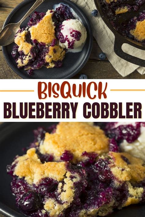 Bisquick Blueberry Cobbler - Insanely Good