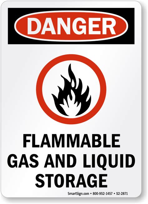 Flammable Storage Signs | Best Prices from MySafetySign