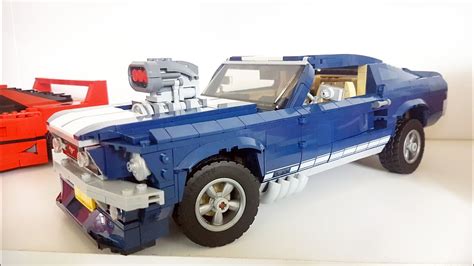 LEGO Creator FORD Mustang Build & Review 10265 - YouTube