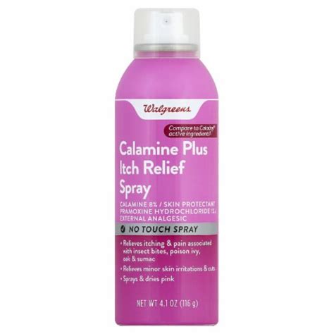 Walgreens Calamine Plus Itch Relief Spray, 4.1 oz - Kroger